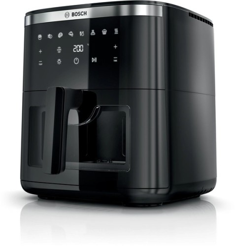 Freidora de aire Bosch MAF671B1 Serie 6 Negro 7.2L Ventana frontal 7Prog.
