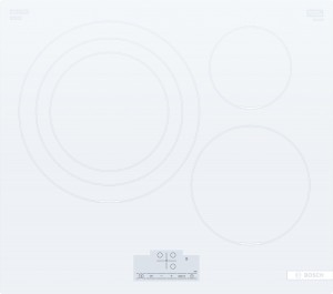 Bosch Serie 4 PID612BB1E hobs Blanco Integrado 60 cm Con placa de inducción 3 zona(s)