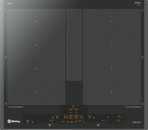 Balay 3EB960AV hobs Antracita Integrado 60 cm Con placa de inducción 2 zona(s)