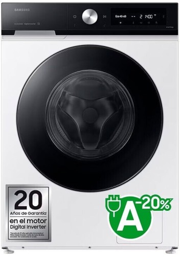 Samsung WW90DB7U94GEU3 lavadora Carga frontal 9 kg 1400 RPM Blanco
