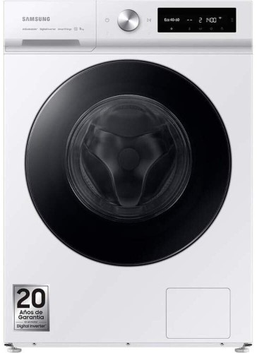 Samsung WW11BB744DGW lavadora Carga frontal 11 kg 1400 RPM Negro, Blanco