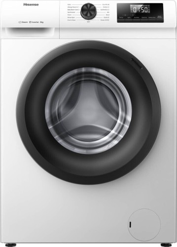 Lavadora carga frontal HISENSE WF1Q8041BW1, 8 kg, Blanco