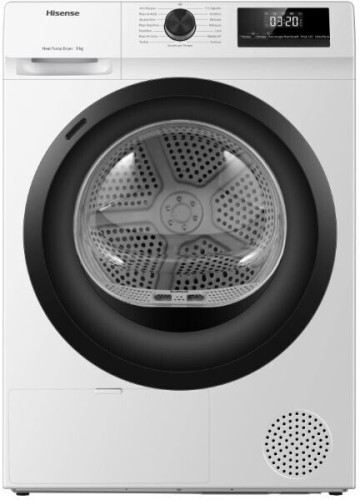 Secadora Hisense DHQ800BW2, Clase A++, Capacidad 8 Kg, Color Blanco