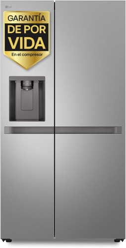 Frigorífico Side by side LG  641 l E inox antihuellas serie 400 GSLC40PYPE