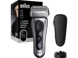 Máquina de Afeitar BRAUN Series 8 8617S (Autonomía 60 min - Recargable)