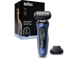 Máquina de Afeitar BRAUN Series 6 62-B1200S (Autonomía 60 min - Recargable)