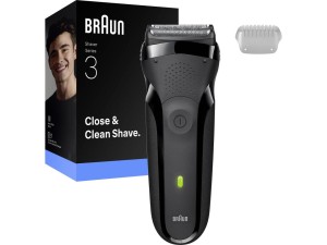 Máquina de Afeitar BRAUN Series 3 300S (Autonomía 60 min - Recargable)