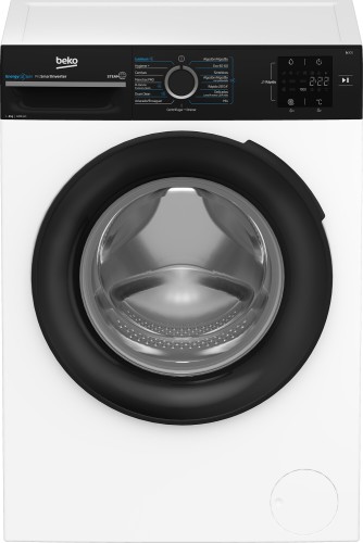 Beko b300 BM3WFSU38213 lavadora Carga frontal 8 kg 1200 RPM Negro, Blanco
