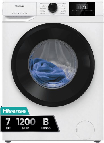 Lavadora cf Hisense WF1G7021BW 7KG 1200RPM