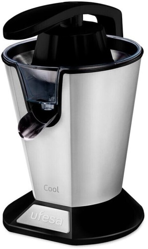 Exprimidor Ufesa EX4940 - 600W, Doble Cono, Acero Inox