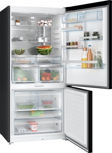 Bosch KGP86AXB0N - Frigorífico combi 186 x 86 cm Acero negro antihuellas