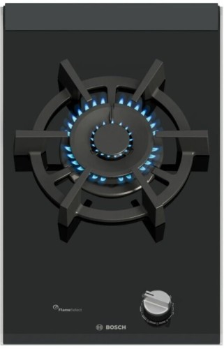 Bosch PRA3A6I10 - Placa Dominó Serie 8 30 Cm 1 Quemador Wok GasStop FlameSelect Negra