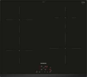 Siemens EH631BEB6E - Placa de Inducción iQ100 60 Cm 4 Zonas Control EasyTouch PowerBoost Negra
