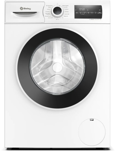 Balay 3TS385B - Lavadora de Carga Frontal con Programa Plancha 8 Kg 1400 Rpm Clase A Blanca