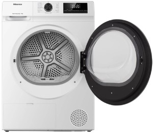 Hisense DHQE900UWDC - Secadora de Bomba de Calor 9Kg Fin Diferido Tecnología Inverter Clase D