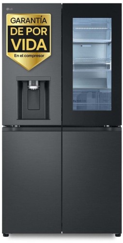 LG GMG961EVKE - Frigorífico Americano 179.2x91.4 Cm InstaView WiFi ThinQ con Dispensador Acero Negro