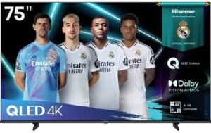 Hisense 75E7Q QLED Smart TV 75 Pulgadas, Dolby Vision, Dolby Atmos
