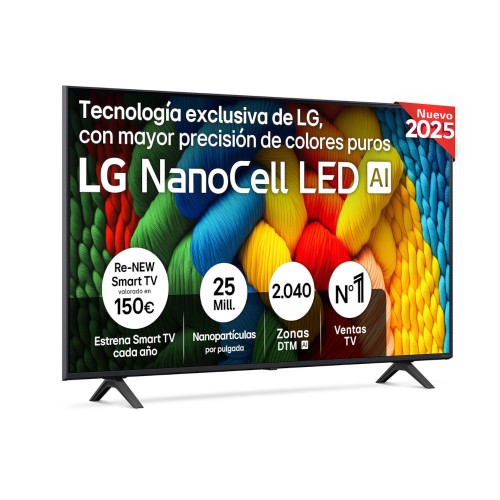Televisor LG NANOCELL LED AI 55NANO80A6B