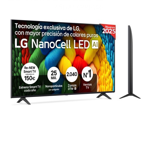 Televisor Lg 65NANO80A6B