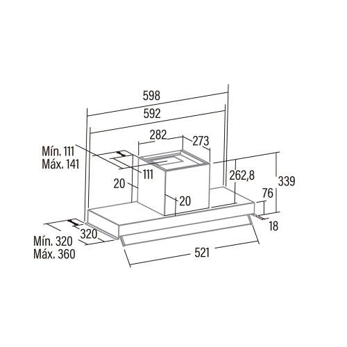 Grupo filtrante Cata ARMONIA 60X