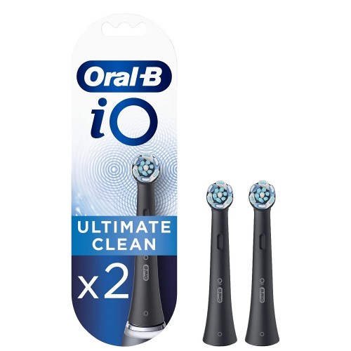 Recambio cepillo dental Oral-B IO ULTIMATE CLEAN BLACK 2 UD