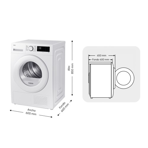 Secadora Samsung DV90DG52A0TEEC