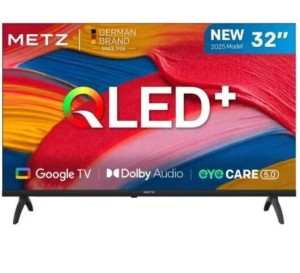 Tv Metz 32MQF7030Z , HD, QLED, Google Tv