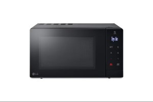 Microondas con grill LG MH7032JAB 900W, 30L negro