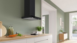 Bosch DWB67DN60 - Campana Decorativa de Pared de 60 Cm Serie 6 con Motor EcoSilence Clase A++