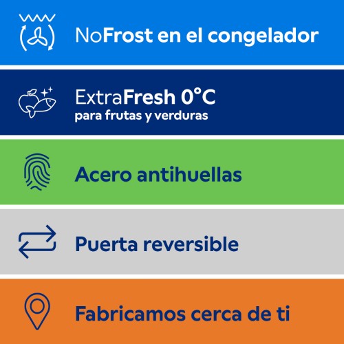 Frigorífico combi Balay 3KFB864XE
