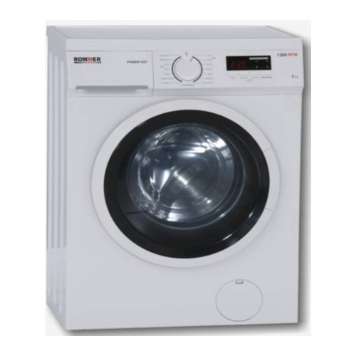 Lavadora carga frontal Rommer POWER 1207 BLANCO