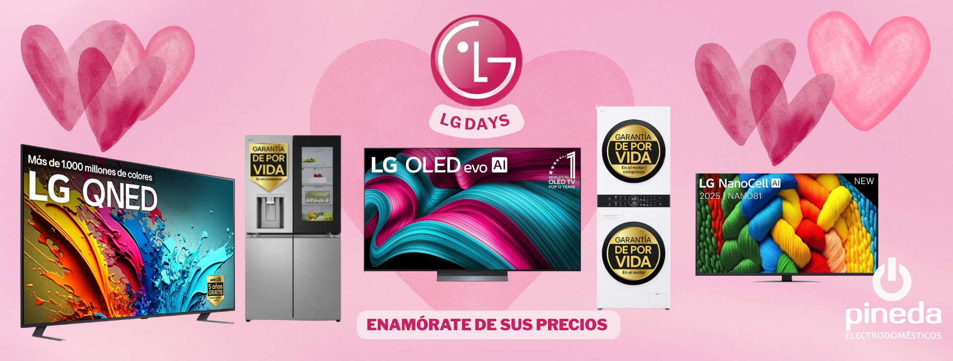 LG, ENAMÓRATE DE SUS PRECIOS
