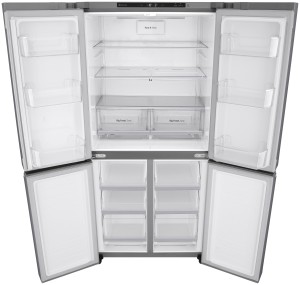 Frigorífico Side by Side LG F ancho 83 cm 530l Inox antihuellas GMB844PZFG