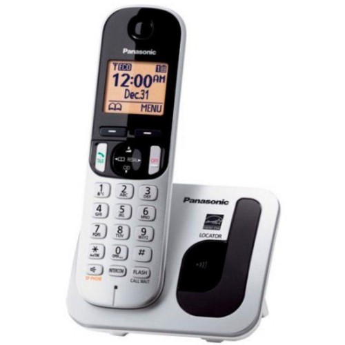 Panasonic KX-TGC210 Teléfono DECT Identificador de llamadas Metálico