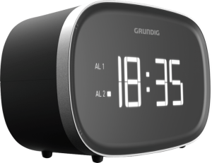 Grundig SCN340 radio Reloj Digital Negro