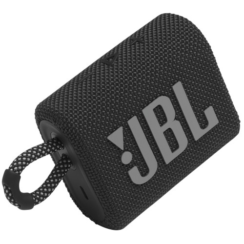 Altavoz portátil JBL GO 3 Black, JBL, Altavoz portátil a prueba de agua