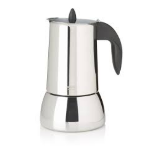 Valira 1181 Isabella Coffee Maker 6 Cups, Black Cafetera italiana Acero inoxidable