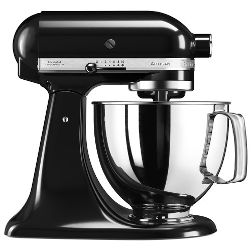 KitchenAid 5KSM125EOB robot de cocina 300 W 4,8 L Negro