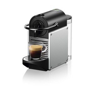 Cafetera cápsulas DeLonghi EN124.S Pixie Nespresso