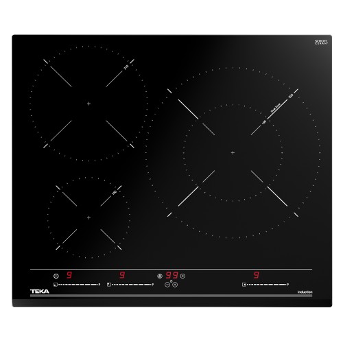 Placa de inducción Teka IZC 63320 MSS Negro Integrado 60 cm Con 3 zona(s)