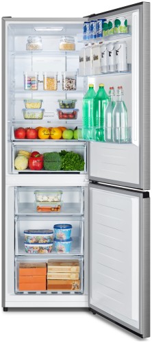 Frigorífico combi Hisense Total No Frost Multi Air Flow E Inox RB390N4BC2.