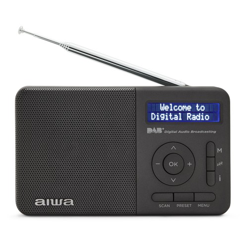 Aiwa RD-40DAB/BK radio Portátil Digital Negro