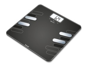 Báscula de baño Beurer BF 600 Style análisis de cuerpo entero (IMC) y conexión con la app, hasta 180 kg 