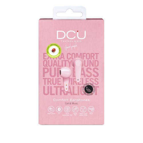 DCU Advance Tecnologic 34152022 auricular y casco Auriculares True Wireless Stereo (TWS) Dentro de oído Llamadas/Música Rosa