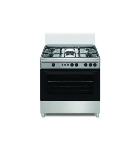 Cocina de gas Vitrokitchen CB9060IB independiente Encimera Acero inoxidable