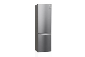 Frigorífico Combi 1,86m, Clasificación D, capacidad de 374l, Inox grafito , serie P-600