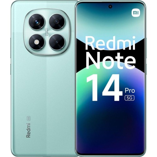 Smartphone Xiaomi REDMI NOTE 14 PRO 5G 8+256GB CORAL GREEN MZB0IMOEU