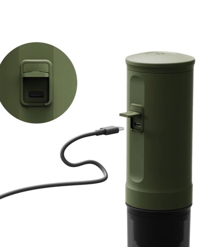 Cafetera portatil Outln Nano forest green