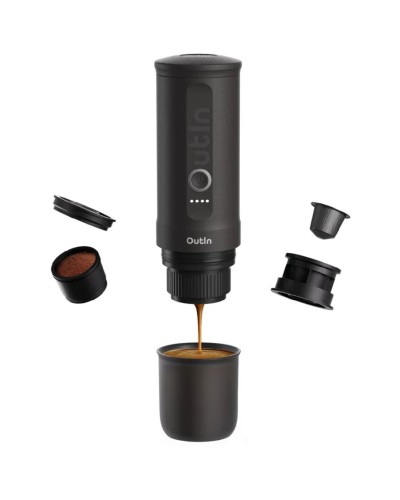 Cafetera portatil Outln Nano Forest Negro