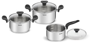 Batería de cocina Tefal E308S6 6 piezas